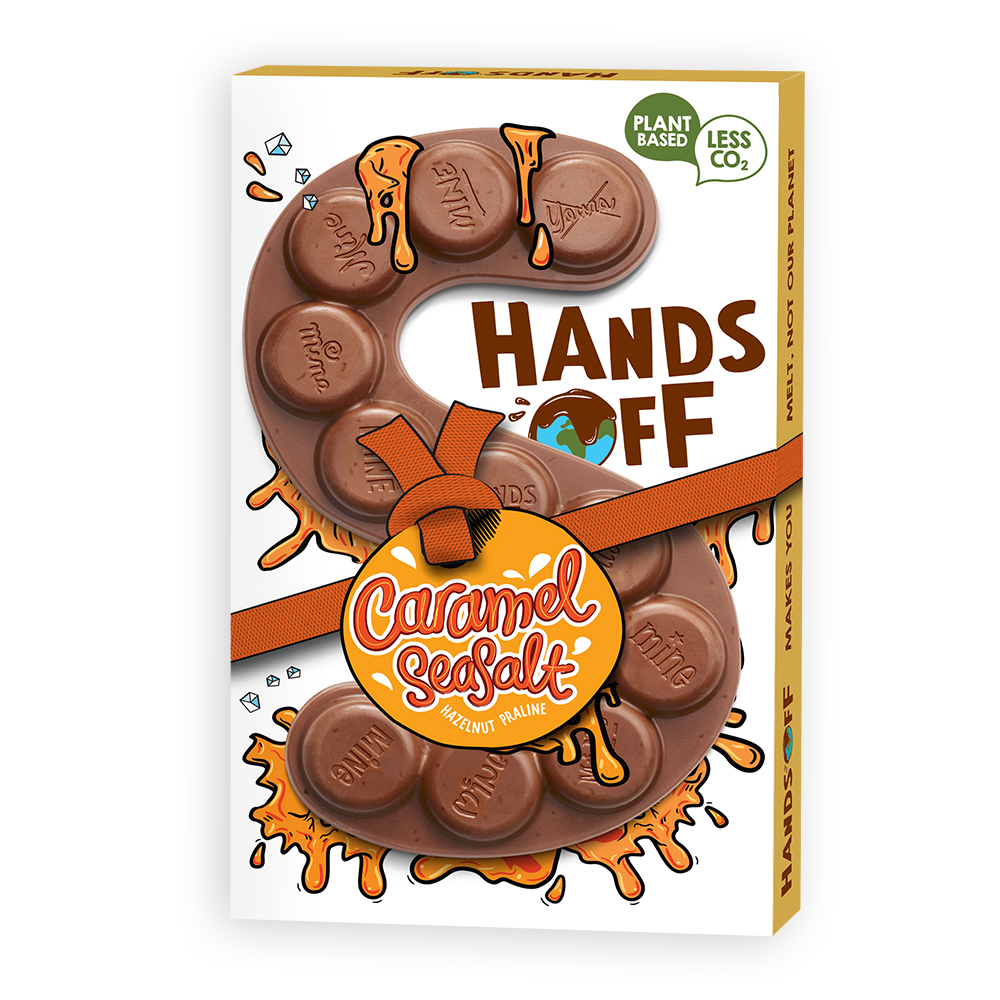Hands Off chocoladeletter - Afbeelding 3